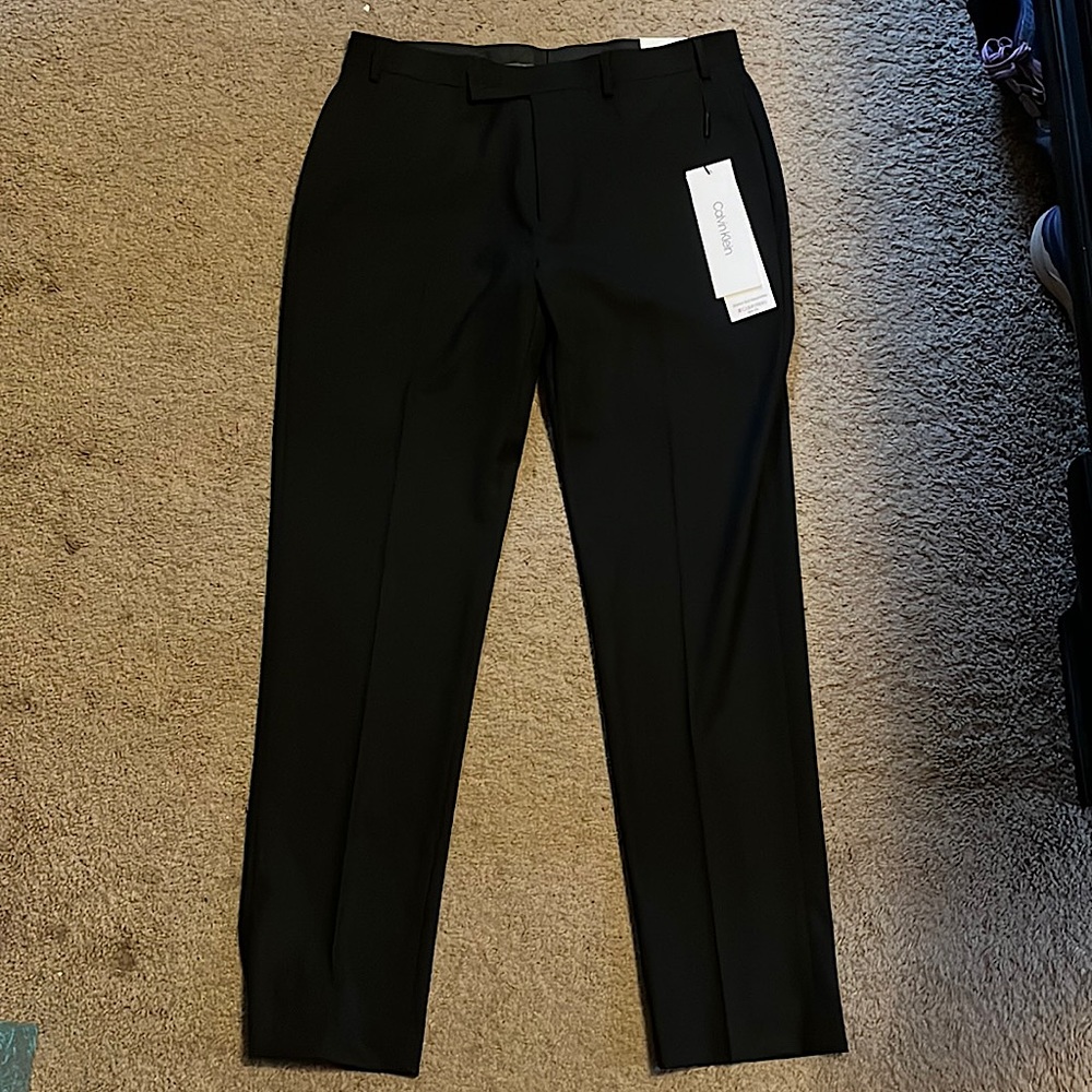 Calvin Klein Black Suit Pants
